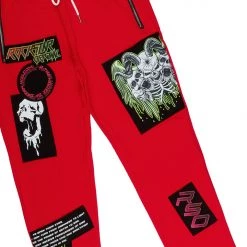 BOYS TRACK SETS BOYS GARLAND T-SHIRT TRACKSET-RED