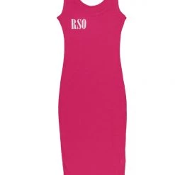 WOMENS DRESSES GIA MIDI DRESS-FUCHSIA Best Seller