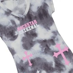 WOMENS ACTIVE SHORT SETS GIANA TIE DYE BIKE SHORT SET-GREY