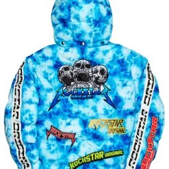 MENS OUTERWEAR GIOVAN PUFFER JACKET- BLUE 9 MENS OUTERWEAR GIOVAN PUFFER JACKET- BLUE