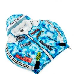 MENS OUTERWEAR GIOVAN PUFFER JACKET- BLUE