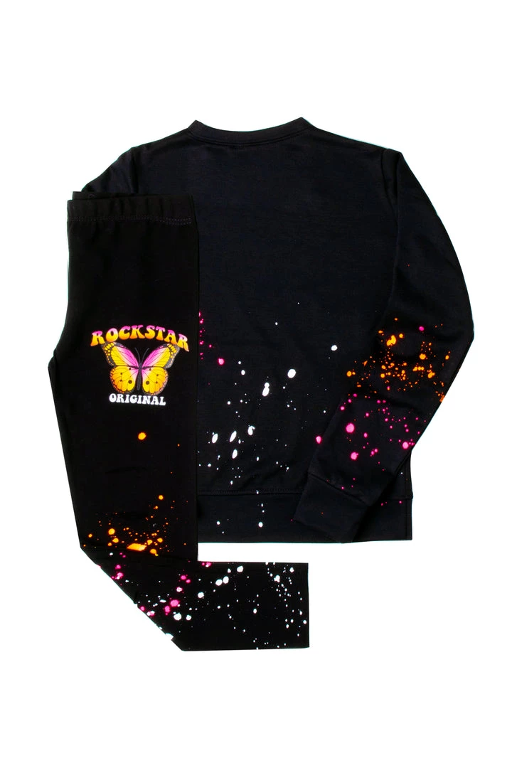 GIRLS TRACK SETS GIRLS MARIPOSA SET-ORANGE/PINK New Arrivals 4 GIRLS TRACK SETS GIRLS MARIPOSA SET-ORANGE/PINK New Arrivals