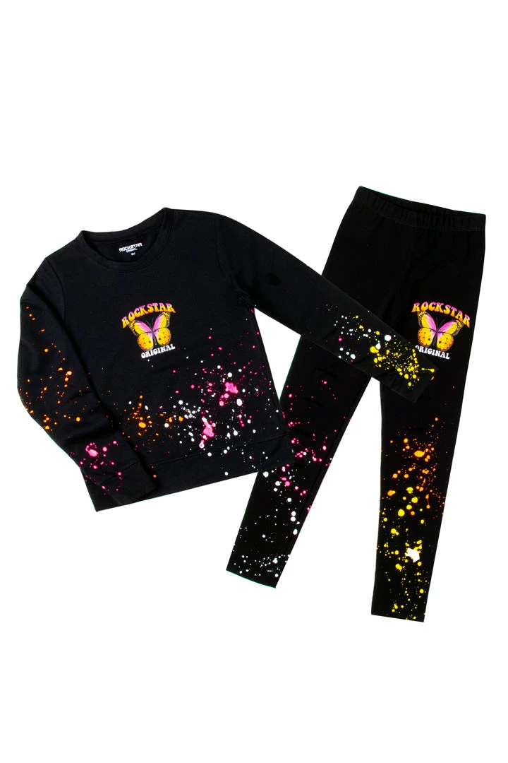 GIRLS TRACK SETS GIRLS MARIPOSA SET-ORANGE/PINK New Arrivals 1 GIRLS TRACK SETS GIRLS MARIPOSA SET-ORANGE/PINK New Arrivals