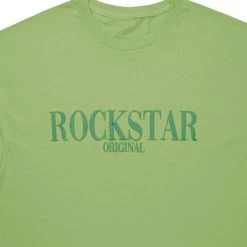 MENS TEES OCTAVIO PRINTED T-SHIRT-LIME/GREEN