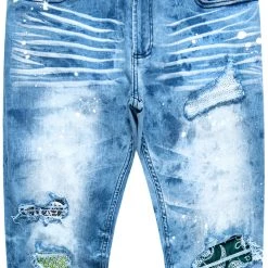 MENS JEANS Denim GILLIS JEAN-BLUE