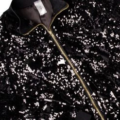 WOMENS TRACK SETS GLIMMER TRACKSET-BLACK