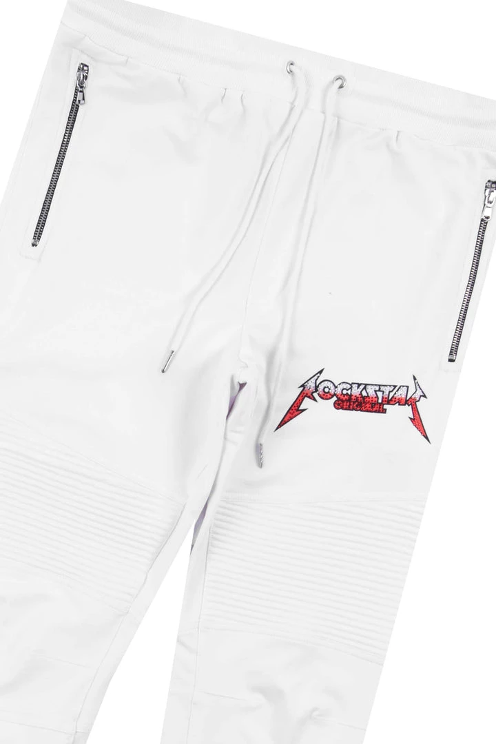 MENS TRACK SETS GLOC TRACK SET-WHITE 3 MENS TRACK SETS GLOC TRACK SET-WHITE