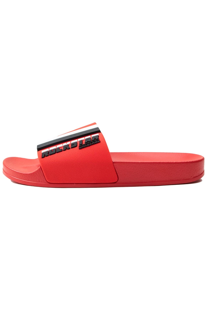 MENS ACCESSORIES GODFREY SLIDES- RED 3 MENS ACCESSORIES GODFREY SLIDES- RED