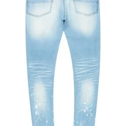 MENS JEANS Denim Haider Blue/White Jean