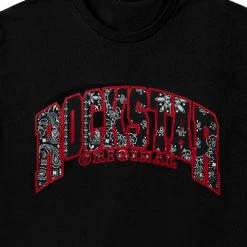 MENS TEES Tops HAIDER PRINTED T-SHIRT-BLACK