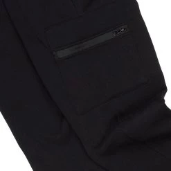 MENS PANTS Track Sets HIGA GRAPHIC TRACKPANT-BLACK