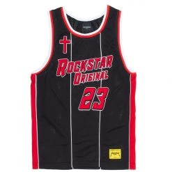 MENS TANKS HYLAND JERSEY- BLACK