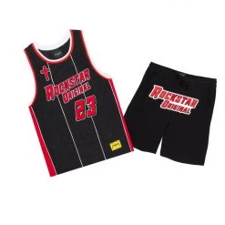 MENS SHORT SETS Track Sets HYLAND SHORT SET-BLACK