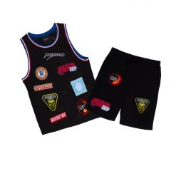 MENS SHORT SETS FENDER SHORT SET-BLACK Track Sets