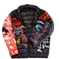 MENS OUTERWEAR IZZY PUFFER JACKET- BLACK