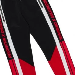 MENS TRACK SETS JALEN T-SHIRT TRACKSET-BLACK