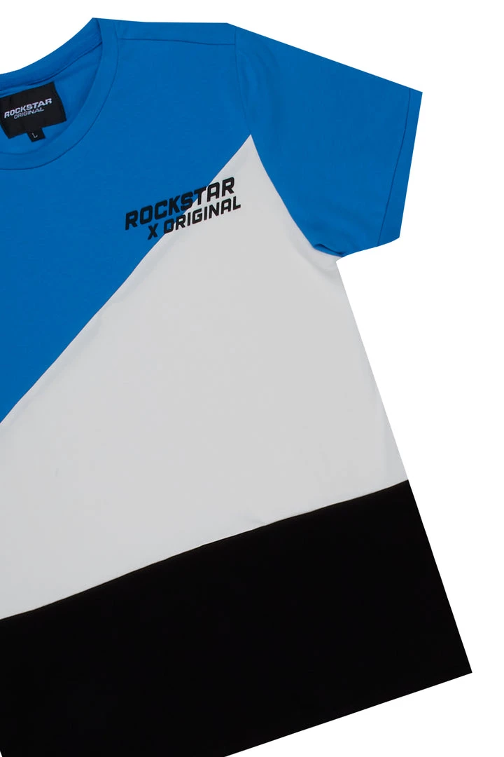 MENS TRACK SETS JALEN T-SHIRT TRACKSET-BLUE 2 MENS TRACK SETS JALEN T-SHIRT TRACKSET-BLUE