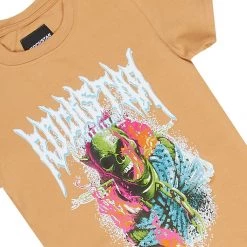 BOYS DENIM SETS New Arrivals BOYS ODDVAR T-SHIRT/JEAN SET-BEIGE