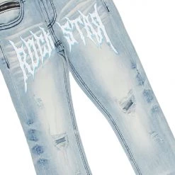 BOYS DENIM SETS New Arrivals BOYS ODDVAR T-SHIRT/JEAN SET-BEIGE