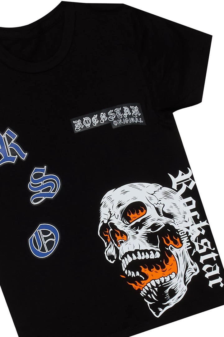 BOYS DENIM SETS New Arrivals BOYS ARON T-SHIRT/JEAN SET-BLACK 3 BOYS DENIM SETS New Arrivals BOYS ARON T-SHIRT/JEAN SET-BLACK