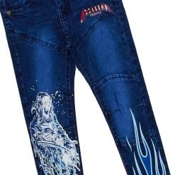 BOYS DENIM SETS BOYS MILLER HOODIE/JEAN SET-WHITE 6 BOYS DENIM SETS BOYS MILLER HOODIE/JEAN SET-WHITE