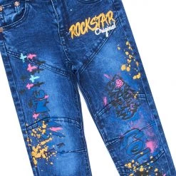 BOYS DENIM SETS BOYS ZAYDEN HOODIE/JEAN SET-YELLOW New Arrivals