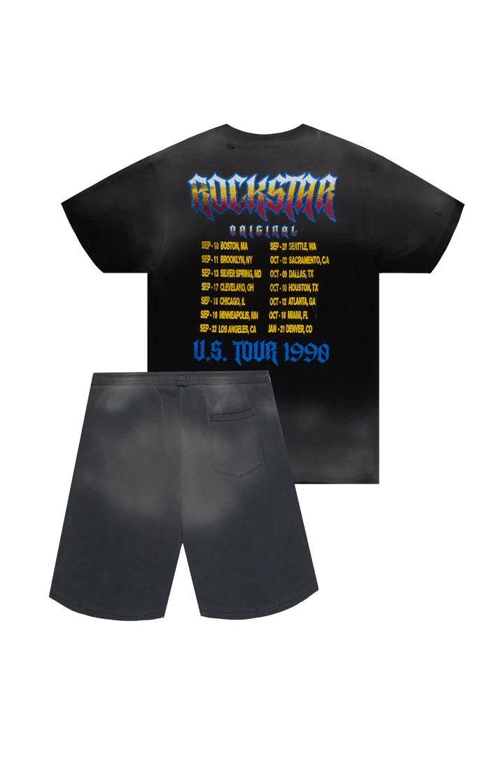 MENS SHORT SETS JETHRO SHORT SET-GREY Track Sets 4 MENS SHORT SETS JETHRO SHORT SET-GREY Track Sets