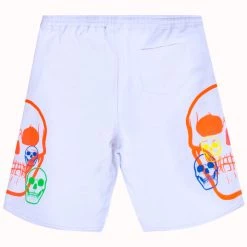 MENS SHORTS JETT PRNTED SHORT-WHITE