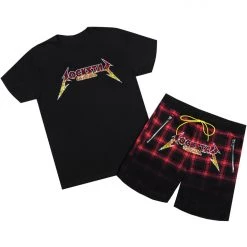 MENS SHORT SETS JAKOBE SHORT SET-BLACK Track Sets