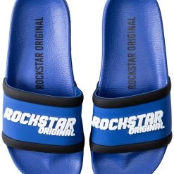 BOYS ACCESSORIES KIDS JEFF SLIDES-BLUE New Arrivals