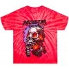 MENS TEES JONI PRINTED TIE DYE T-SHIRT-RED/WHITE Tops