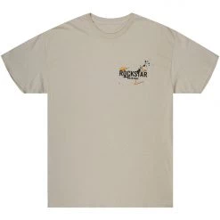 MENS TEES KANI GRAPHIC T-SHIRT-BEIGE Tops