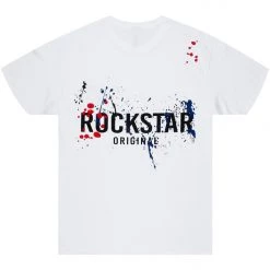 MENS TEES KANI GRAPHIC T-SHIRT-WHITE