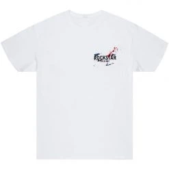 MENS TEES KANI GRAPHIC T-SHIRT-WHITE