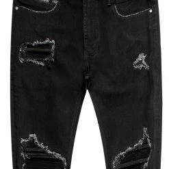 MENS JEANS KAVIN DENIM JEAN-BLACK