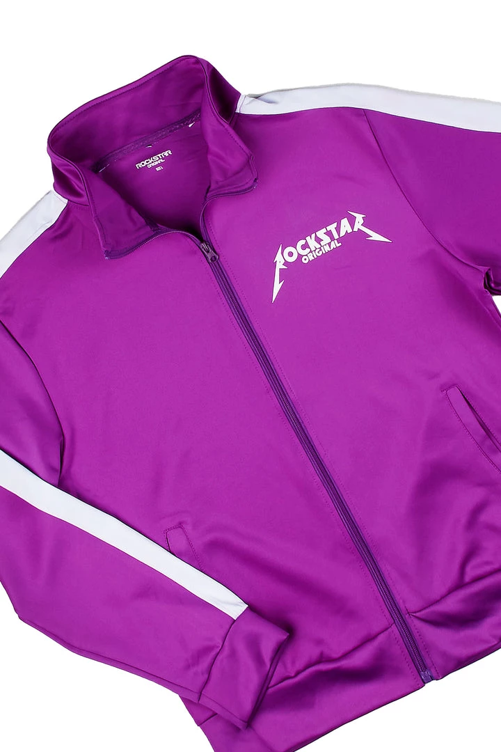 MENS TRACK SETS KENOBI GRAPHIC TRACK SET-PURPLE 2 MENS TRACK SETS KENOBI GRAPHIC TRACK SET-PURPLE