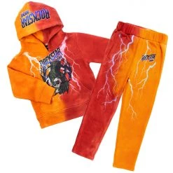 BOYS TRACK SETS KIDS CHAUNCY TRACK SET-ORANGE