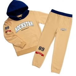 BOYS TRACK SETS KIDS DEVIN TRACK SET- BEIGE