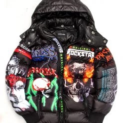 BOYS OUTERWEAR KIDS NASH PUFFER JACKET- BLACK New Arrivals