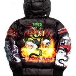 BOYS OUTERWEAR KIDS NASH PUFFER JACKET- BLACK New Arrivals