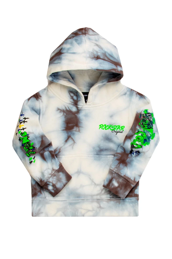 BOYS HOODIES & SWEATSHIRTS KIDS ZAYDEN TIE DYE HOODIE GREY 1 BOYS HOODIES & SWEATSHIRTS KIDS ZAYDEN TIE DYE HOODIE GREY