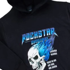 BOYS DENIM SETS KIDS KENNEDY HOODIE/JEAN SET-BLACK/BLUE