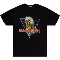 MENS TEES KILLERS TRIANGLE OVER SIZED T-SHIRT-BLACK Tops