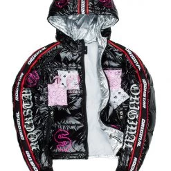 WOMENS OUTERWEAR KIMBERLY PUFFER JACKET-BLACK Best Seller