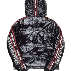 WOMENS OUTERWEAR KIMBERLY PUFFER JACKET-BLACK Best Seller