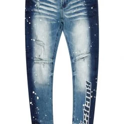 MENS JEANS KINO PAINTER JEAN-NAVY Denim