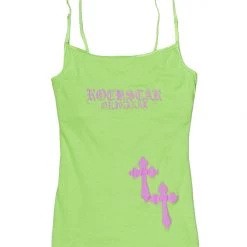 WOMENS TOPS KINSEY TANK TOP-NEON GREEN Best Seller