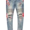 MENS JEANS Denim KODAK BIKER JEAN- RED