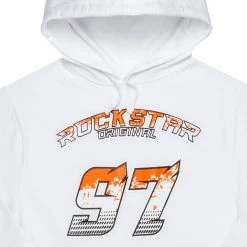 MENS HOODIES & SWEATSHIRTS Tops KODY GRAPHIC HOODIE-WHITE