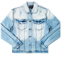 MENS DENIM JACKETS KELLAR DENIM JACKET-BLUE